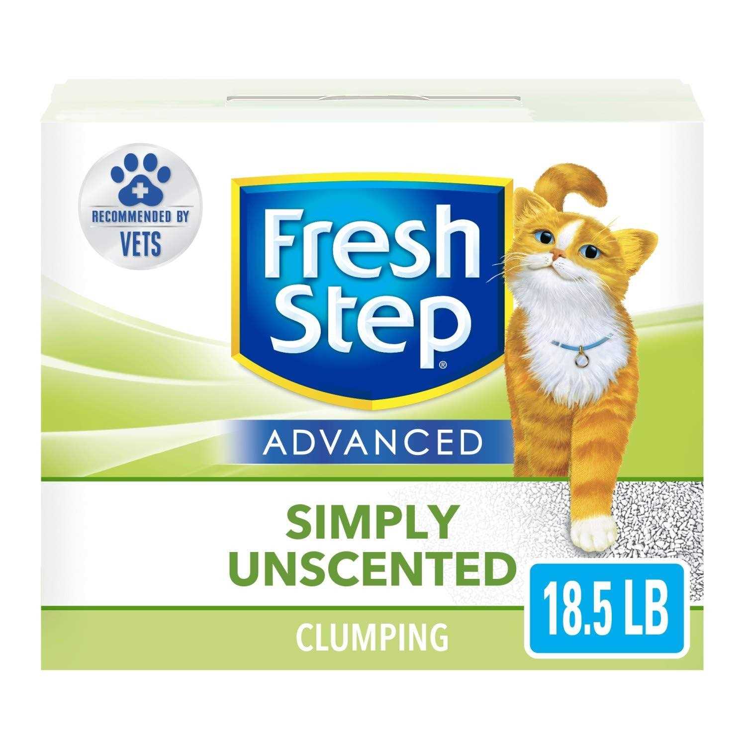 Fresh Step Advanced Simply Unscented Clumping Cat Litter