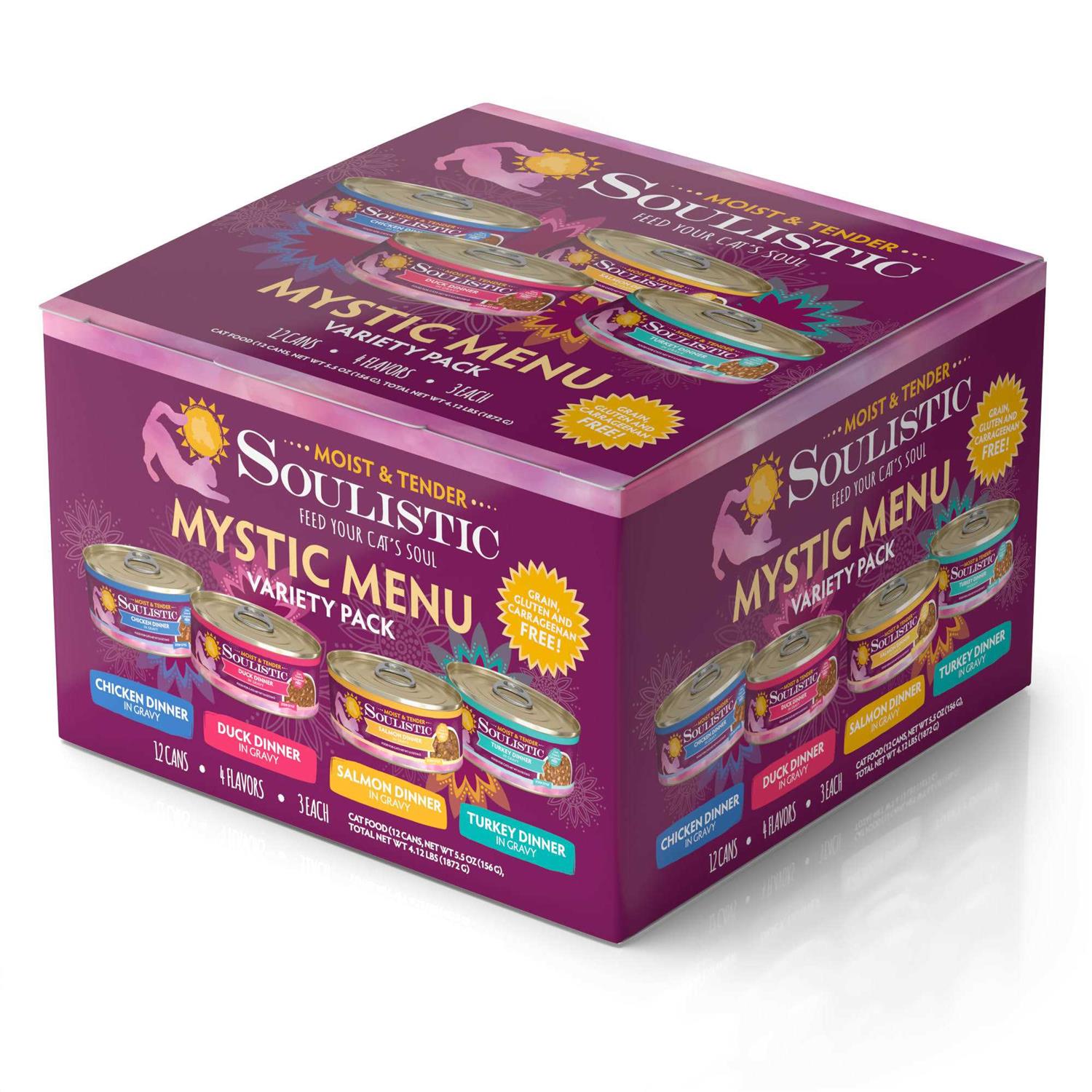 Alternative view of Soulistic Mystic Menu Moist & Tender Cat Food