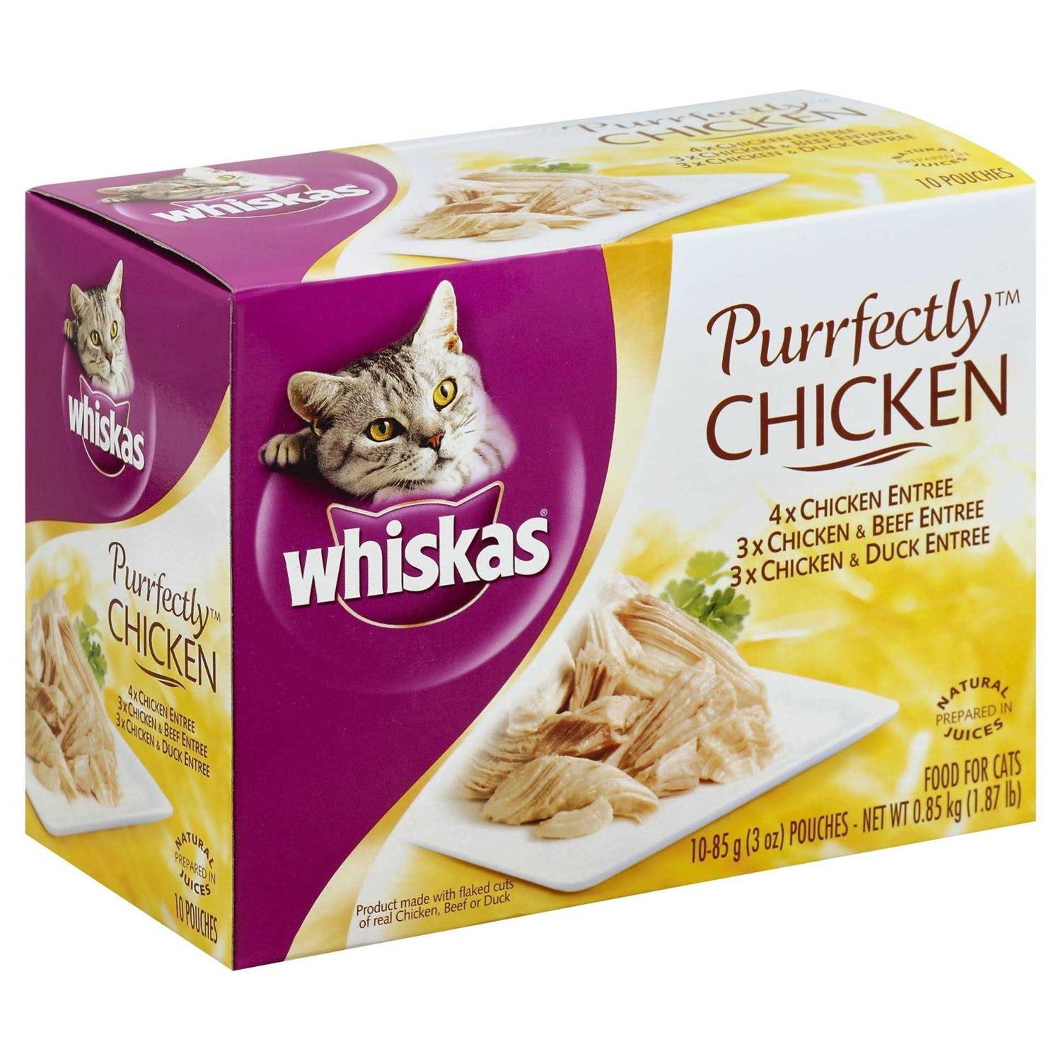 Whiskas Purrfectly Chicken Food