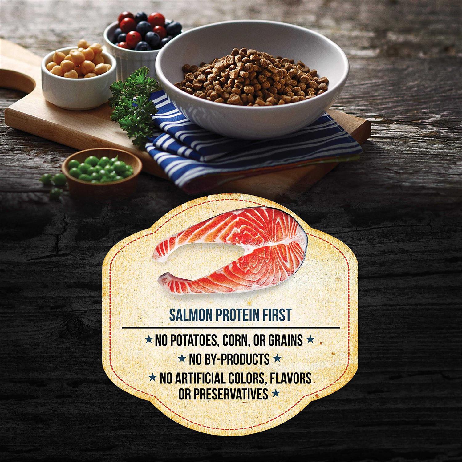 Alternative view of Fussie Cat Dry Cat Food Market Fresh Salmon