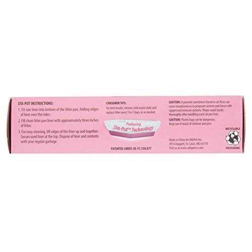 Alternative view of Alfapet Kitty Cat Litter box Disposable Elastic Liners For Large
