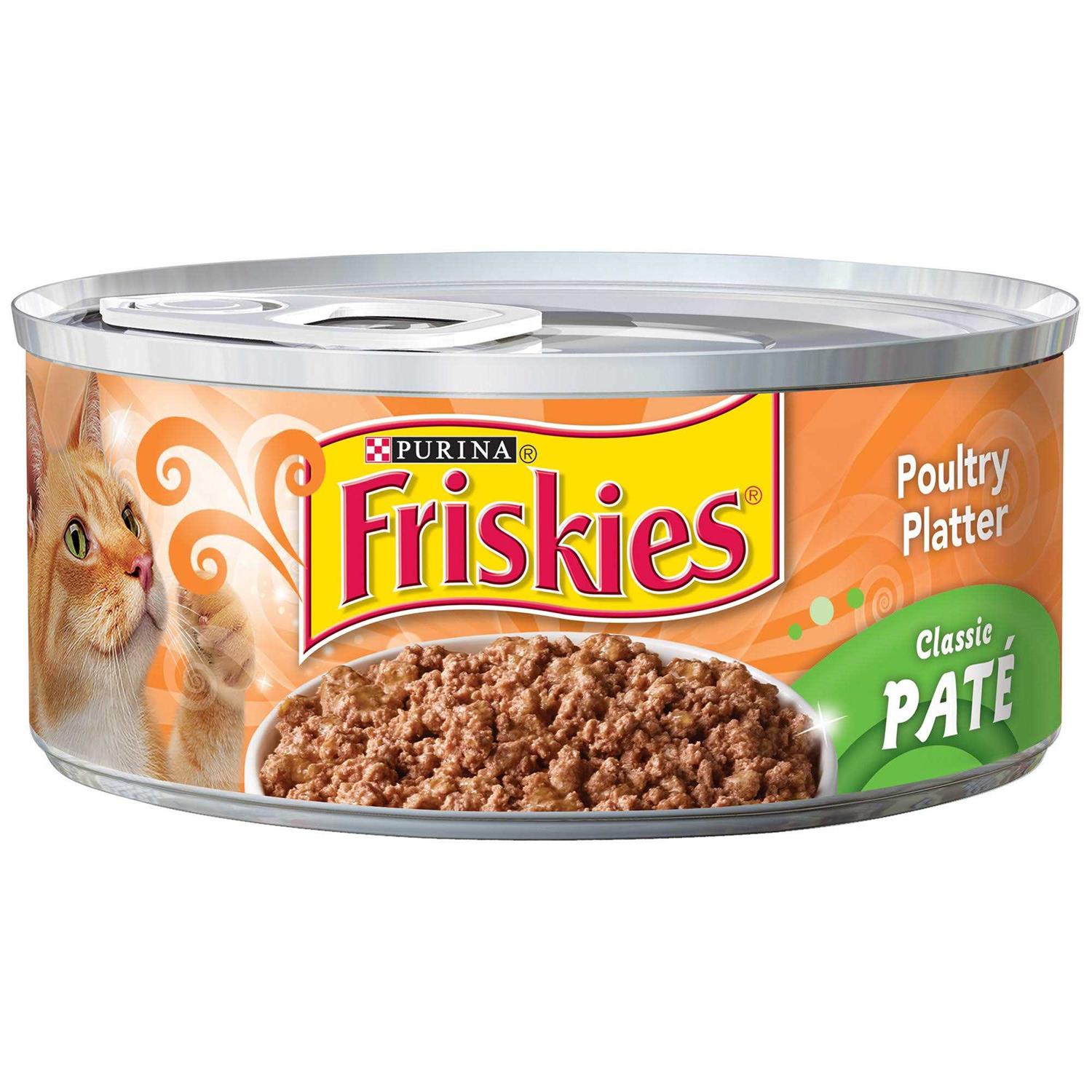 Friskies Pate Poultry Platter Canned Cat Food