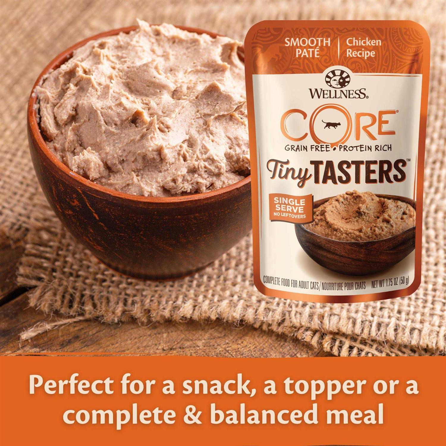 Alternative view of Wellness CORE Tiny Tasters Land Variety Pack Wet Cat Food