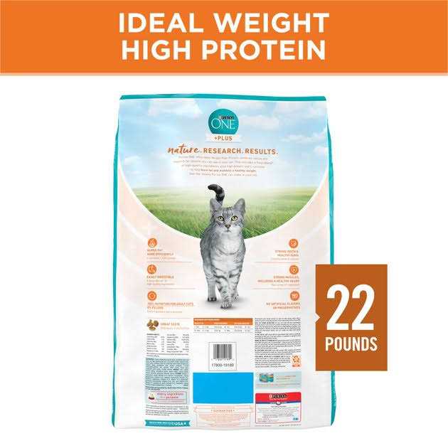 Alternative view of Purina ONE High Protein Healthy Weight Dry Cat Food
