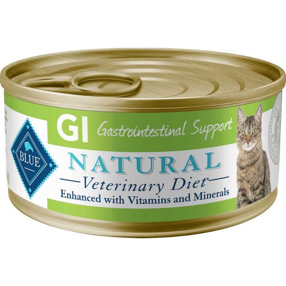 Blue Buffalo Natural Veterinary Diet Blue Natural Veterinary Diet Gi Gastrointestinal Support Canned Cat Food 24/5.5 oz