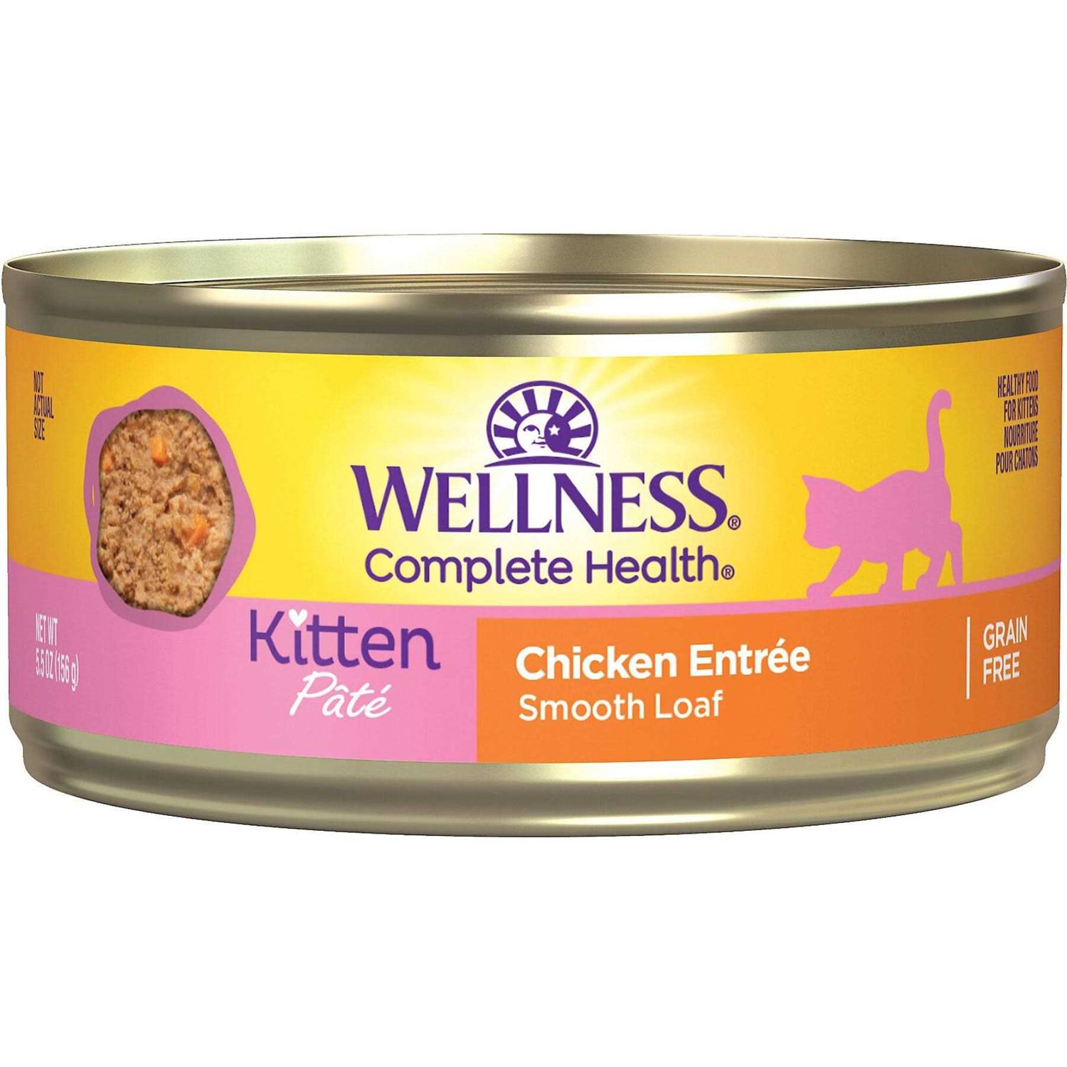 Wellness Complete Health Kitten Whitefish & Tuna Wet Cat Food