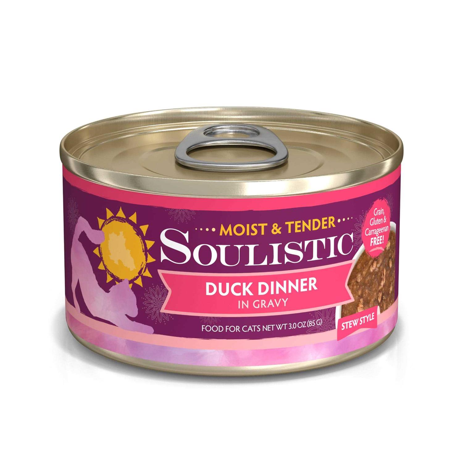 Soulistic Moist & Tender Dinner in Gravy Wet Cat Food
