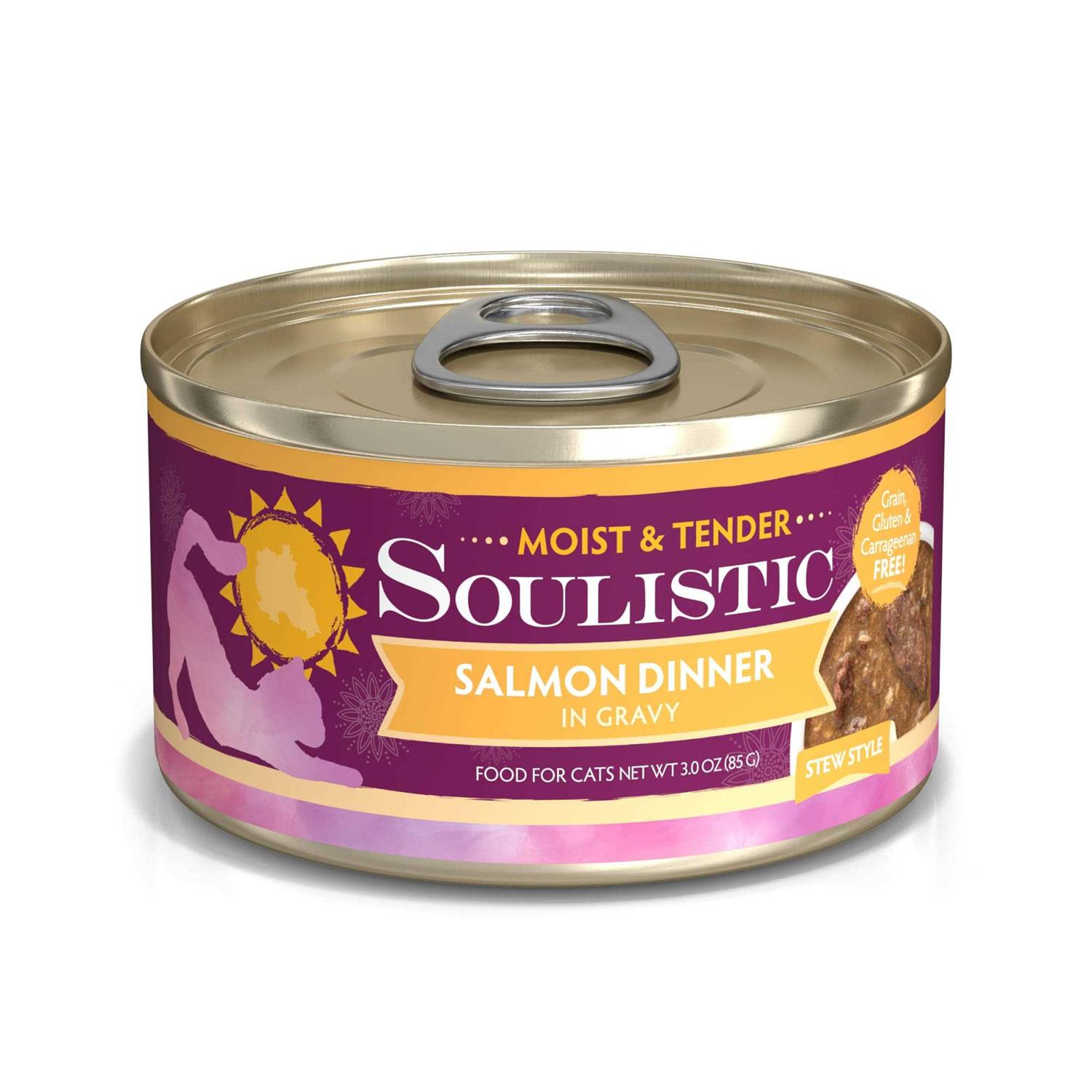 Soulistic Moist & Tender Dinner in Gravy Wet Cat Food