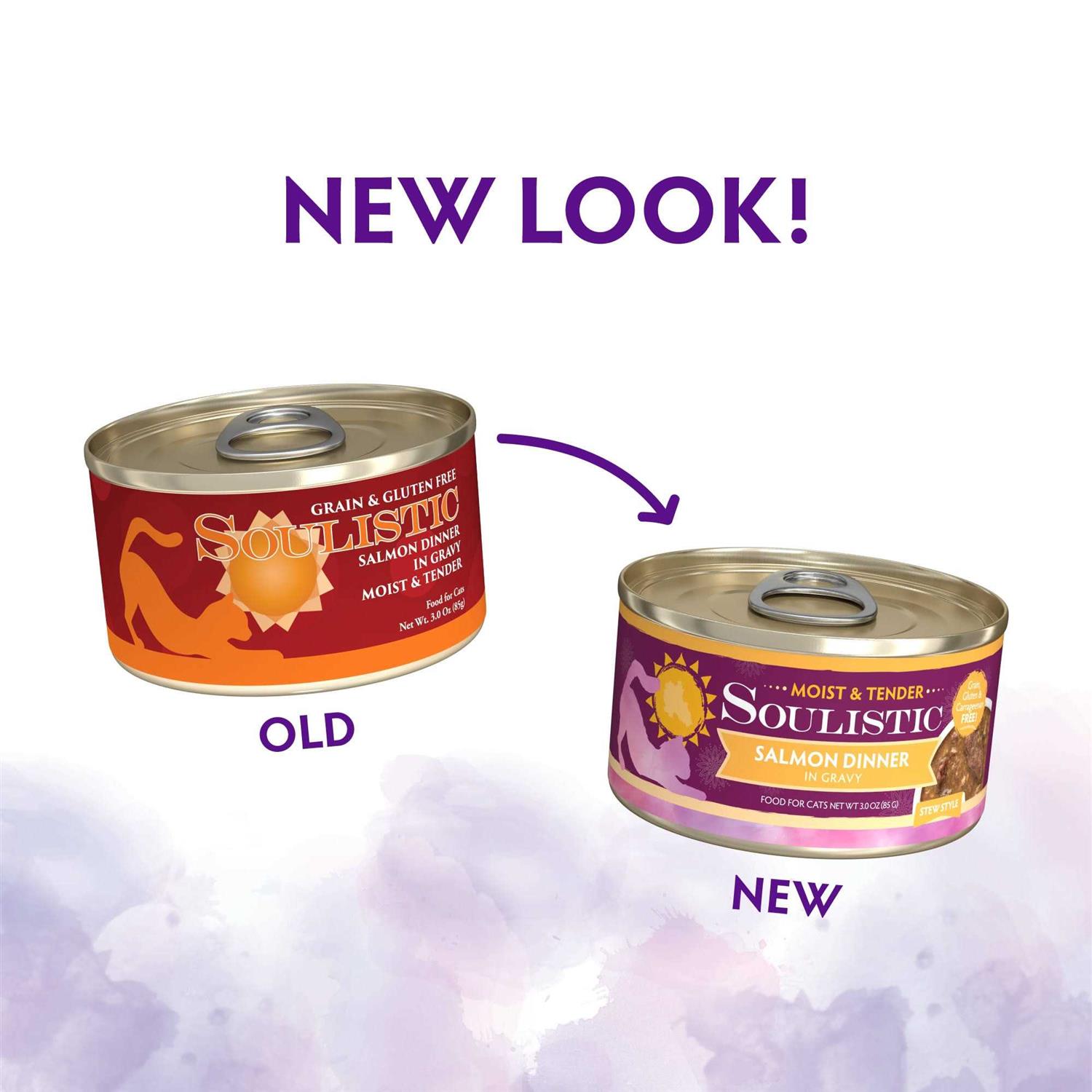 Alternative view of Soulistic Moist & Tender Dinner in Gravy Wet Cat Food