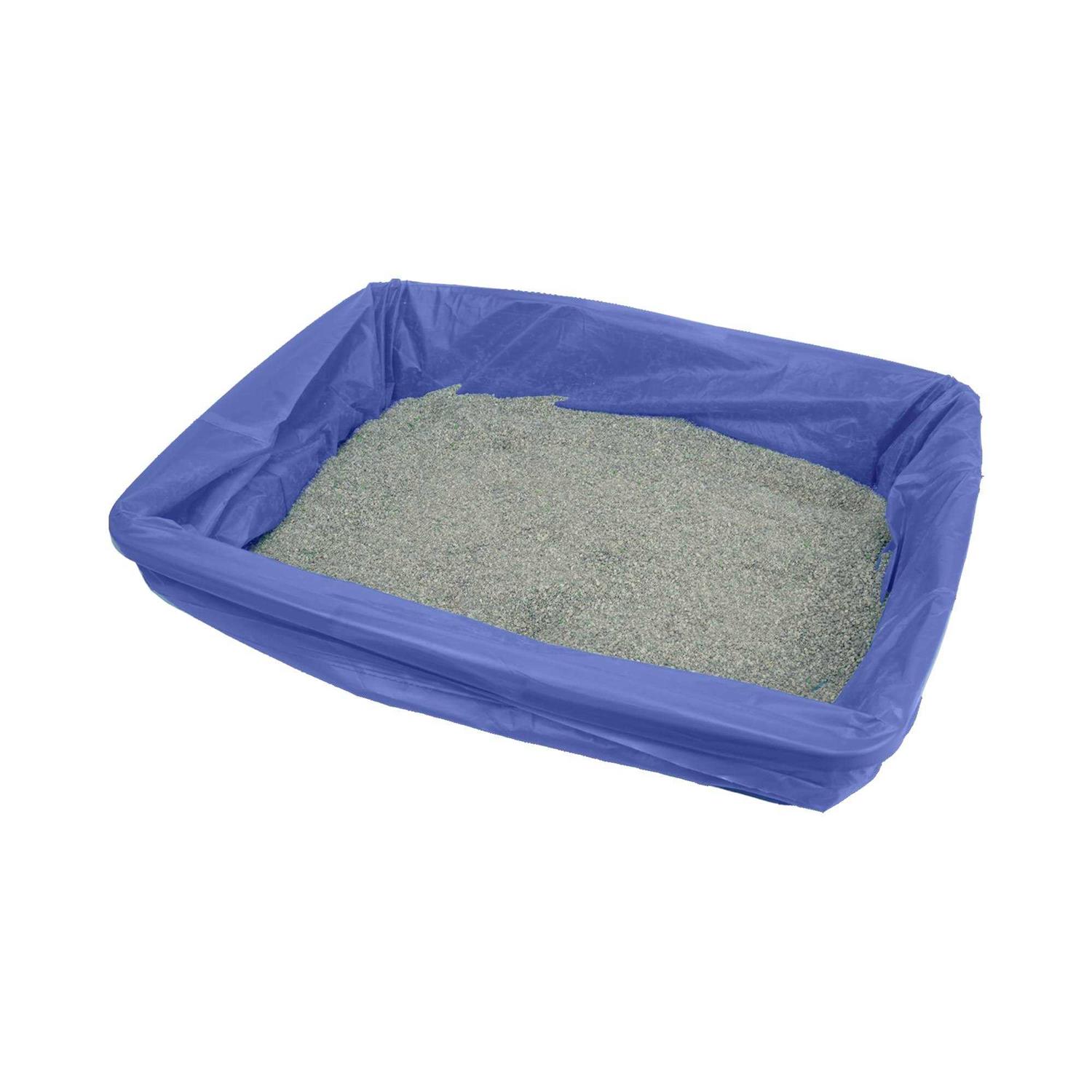Alternative view of Fresh Step Drawstring Litter Box Liners Scented Large