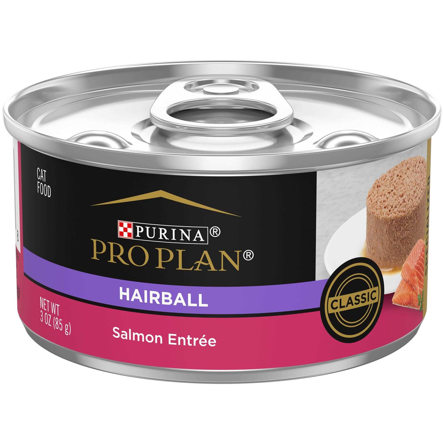 Purina Pro Plan Hairball Control Cat Food Wet Pate