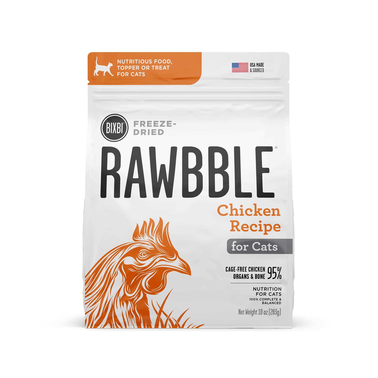 Bixbi Rawbble Freeze Dried Cat Food