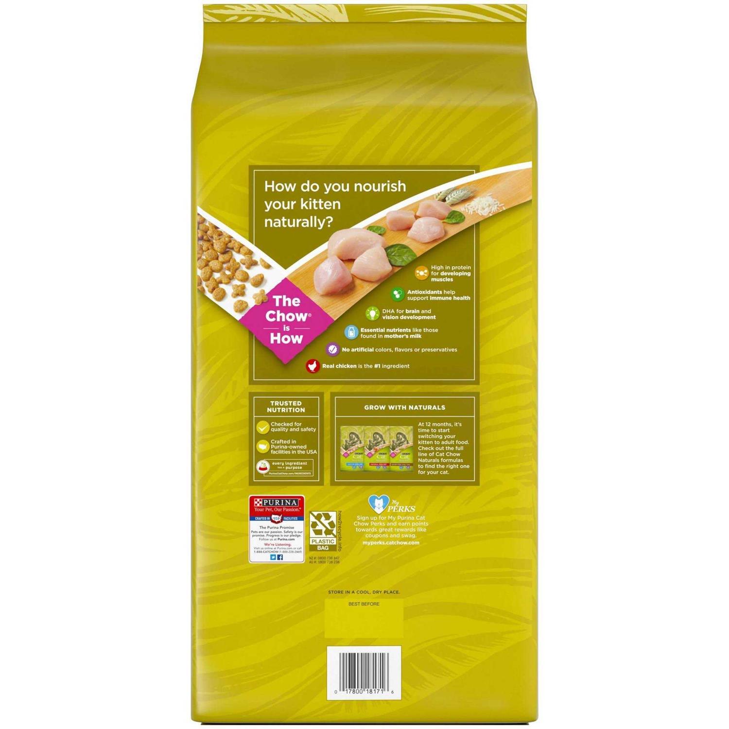 Alternative view of Purina Kitten Chow Naturals Cat Dry Food