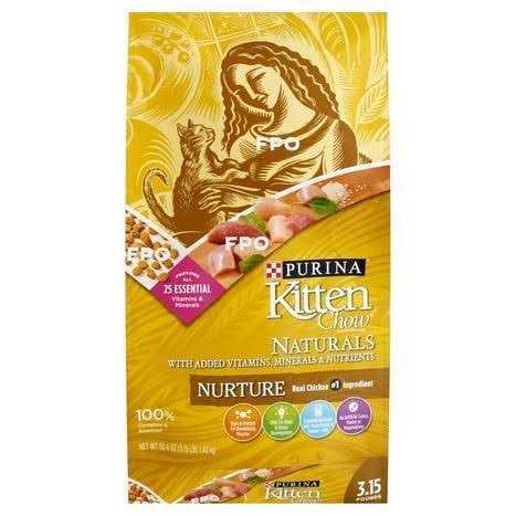 Alternative view of Purina Kitten Chow Naturals Cat Dry Food
