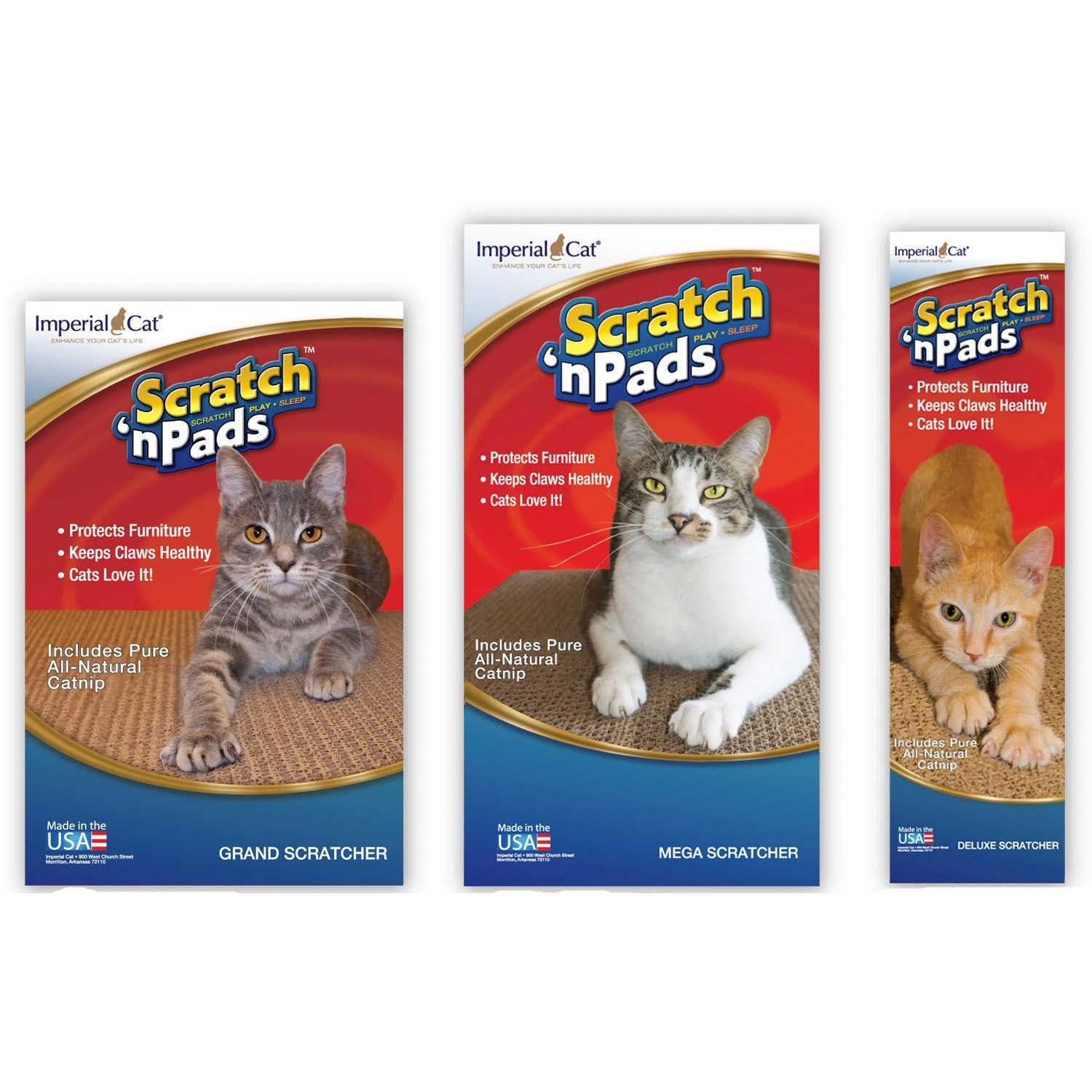 Alternative view of Imperial Cat Grand Scratch n Pad