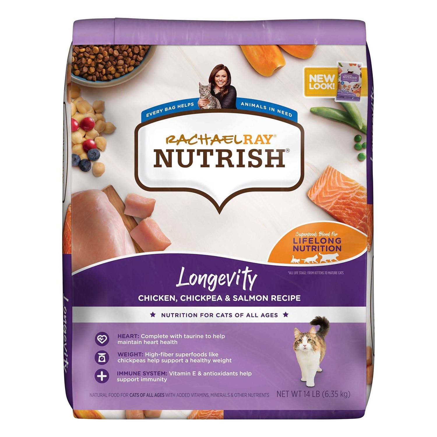 Rachael Ray Nutrish Longevity Dry Cat Food