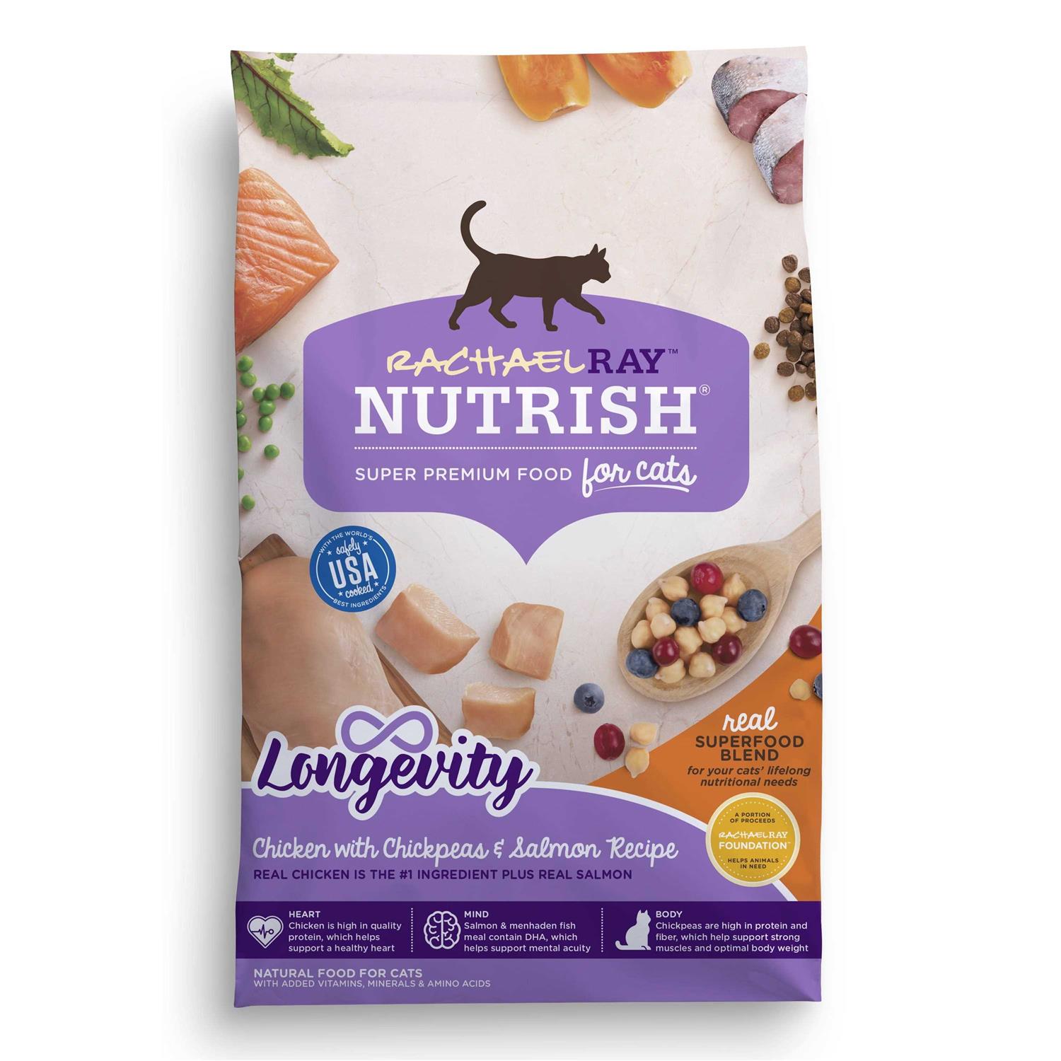 Rachael Ray Nutrish Longevity Dry Cat Food