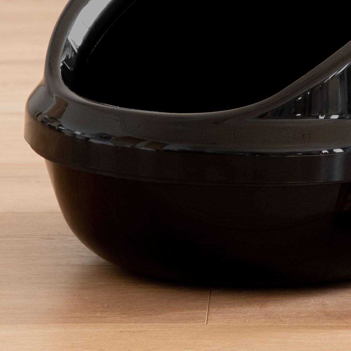 Alternative view of IRIS Large Shielded Litter Pan