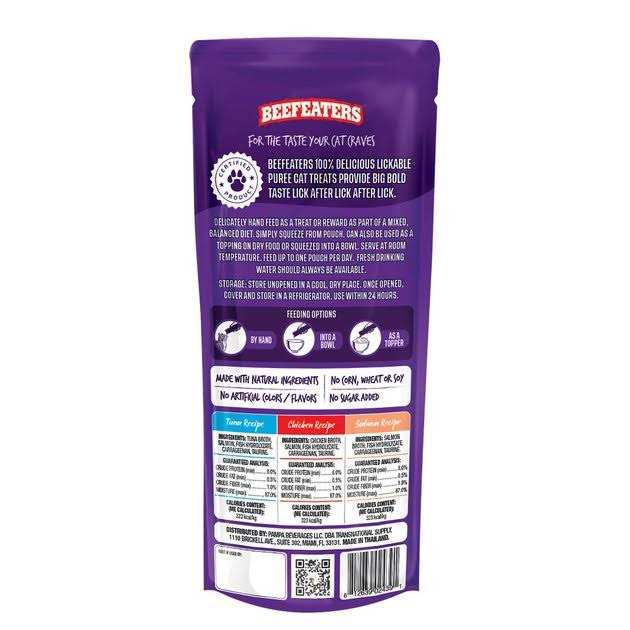 Alternative view of Beefeaters Lickables Puree Cat Treats
