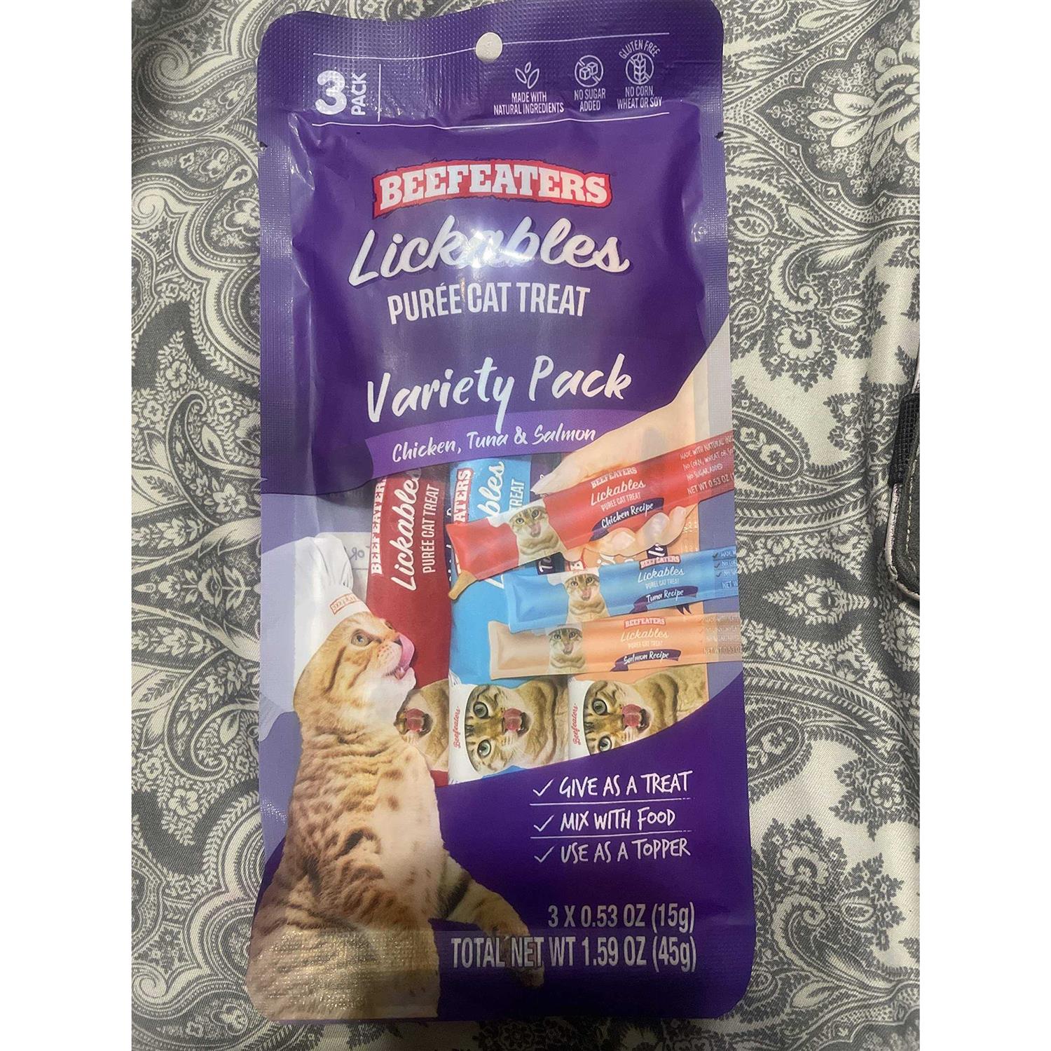 Alternative view of Beefeaters Lickables Puree Cat Treats