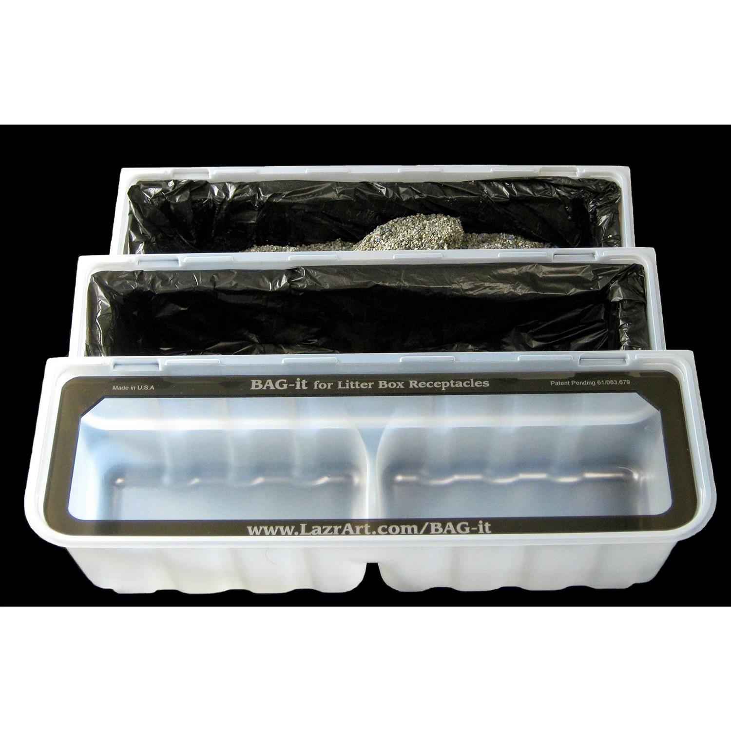 Alternative view of BAG-it Classic with PERMA-lid Combo for Older LitterMaid Receptacles