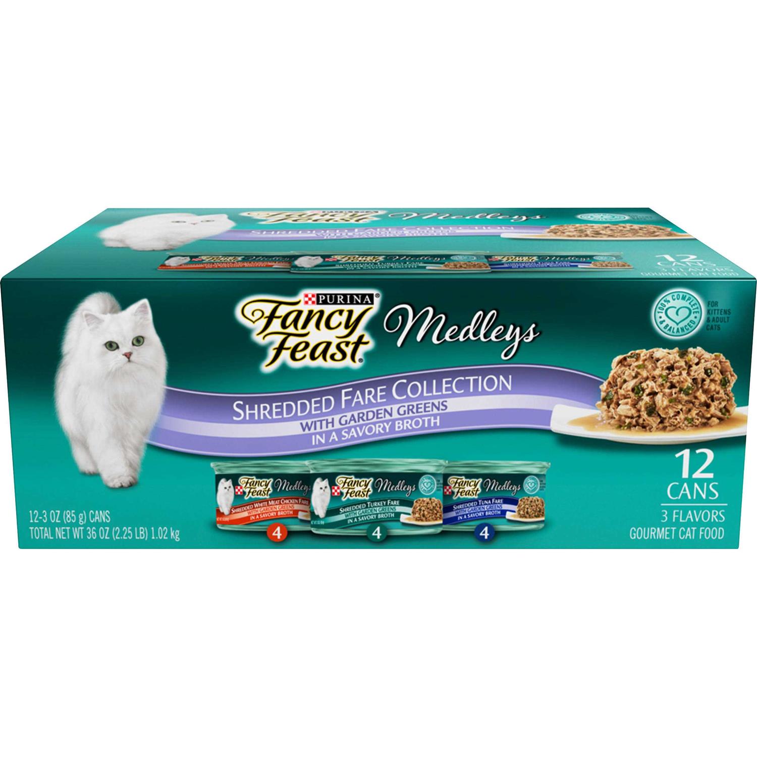 Purina Fancy Feast Medleys Variety Pack Wet Cat Food