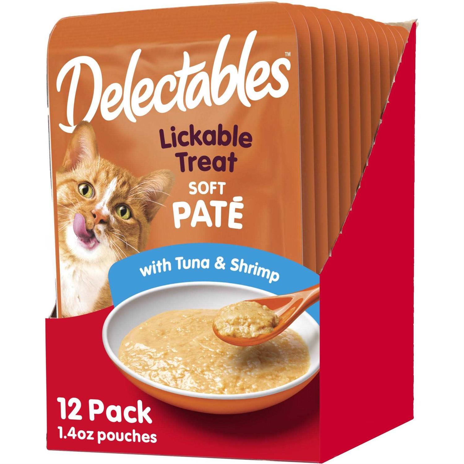 Hartz Soft Pate Lickable Treat for Cats Tuna and Chicken