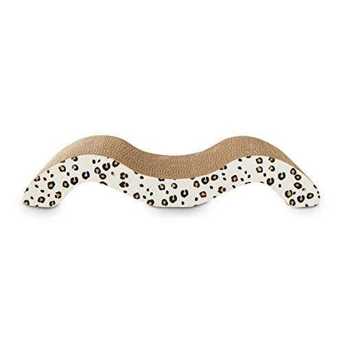 Alternative view of EveryYay Scratchin' the Surface Cardboard Wave Cat Scratcher in Various Styles