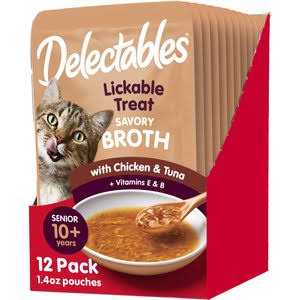 Alternative view of Hartz Delectables Stew Senior Chicken & Tuna Lickable Cat Treats