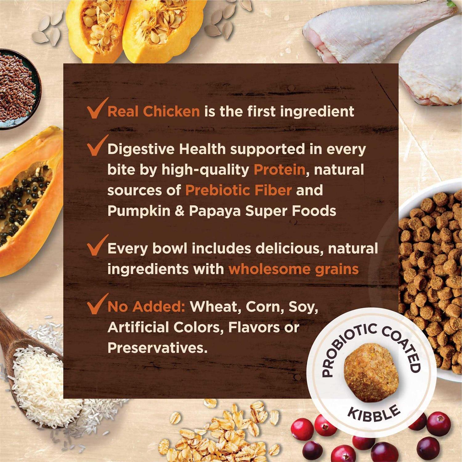 Alternative view of Wellness Core Digestive Health Chicken & Rice Dry Cat Food