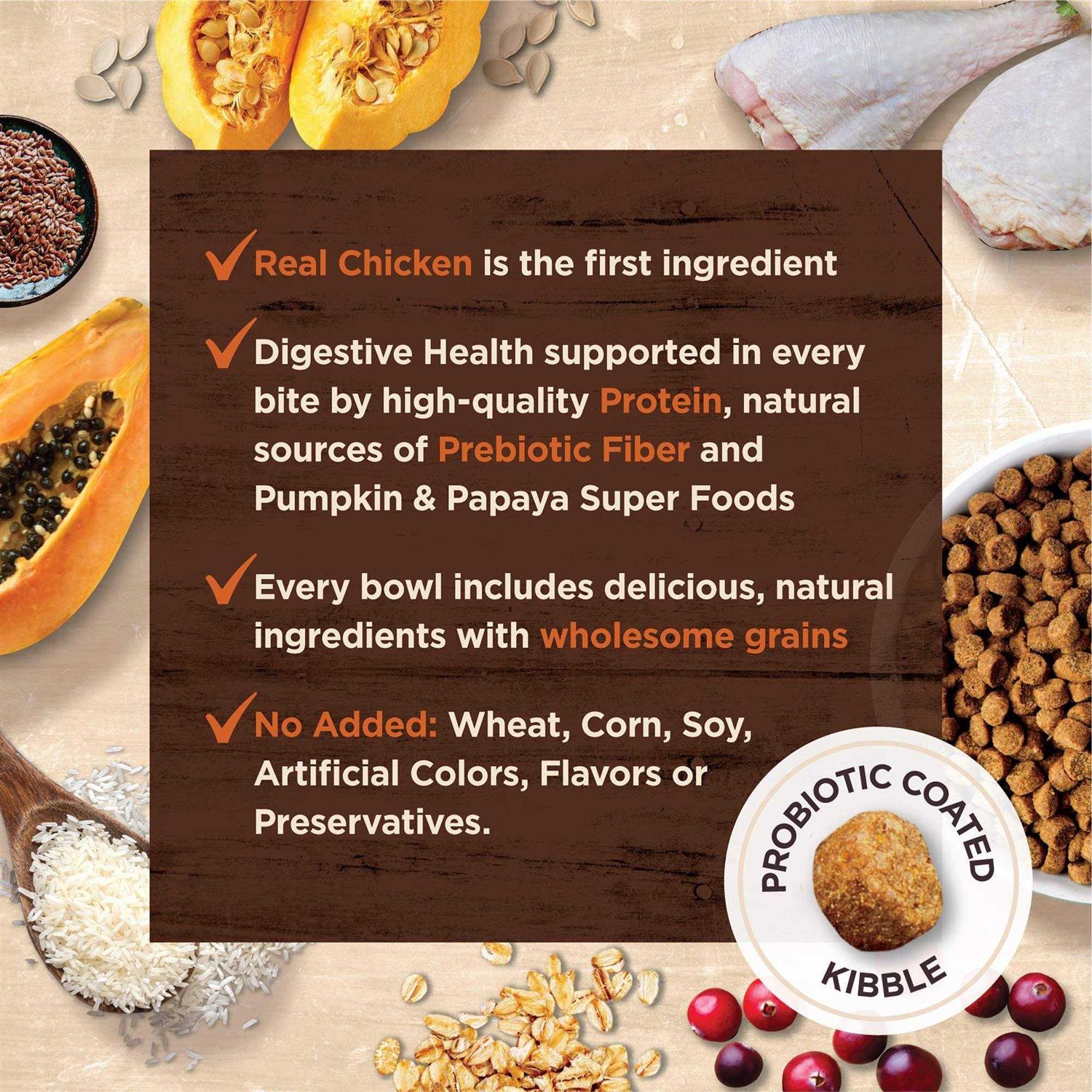 Alternative view of Wellness Core Digestive Health Chicken & Rice Dry Cat Food