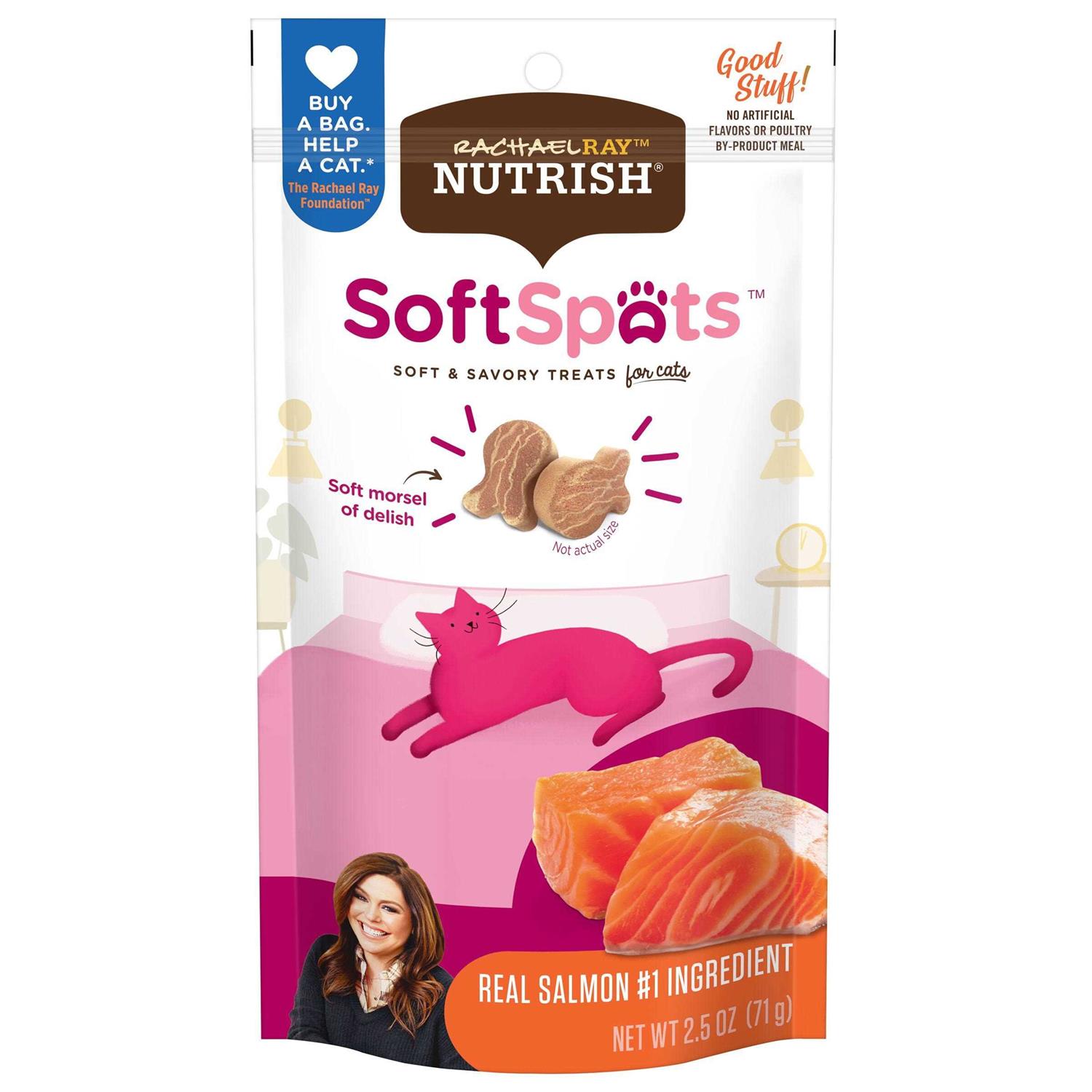 Rachael Ray Nutrish Salmon Soft Spots Cat Treats