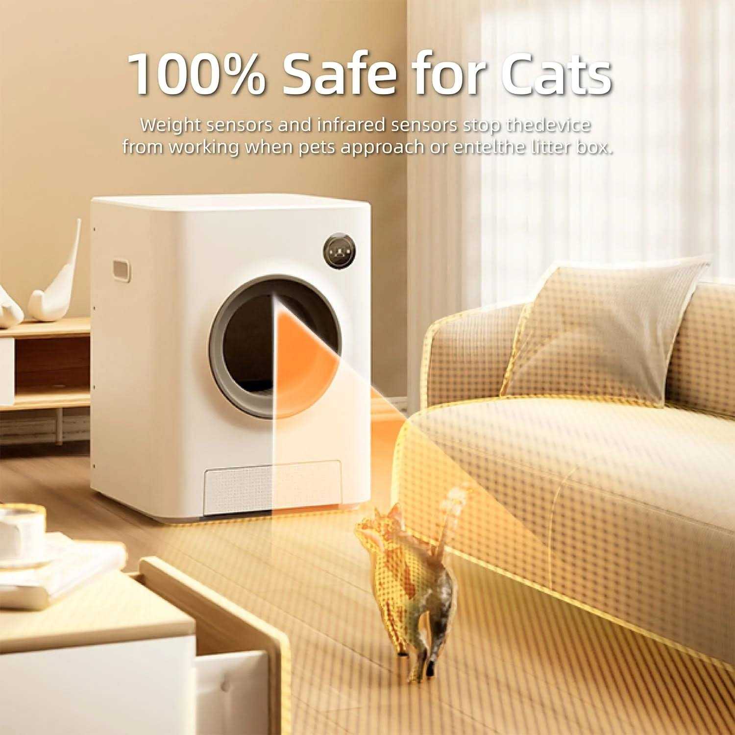 Alternative view of Smart Cat Toilet