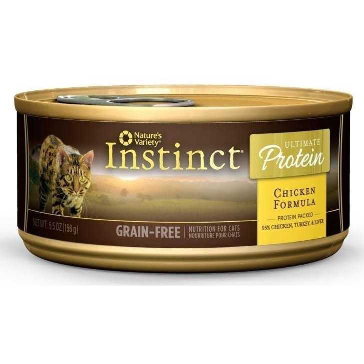 Instinct Ultimate Protein Grain Free Real Chicken Recipe Natural Wet Canned Cat Food