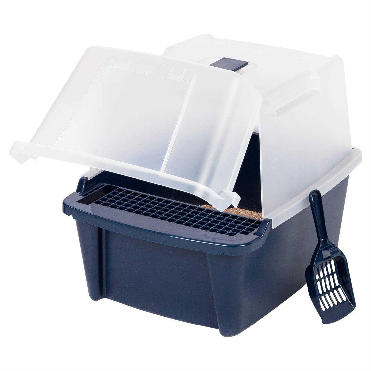 Iris USA Litter Box with Grate and Scoop