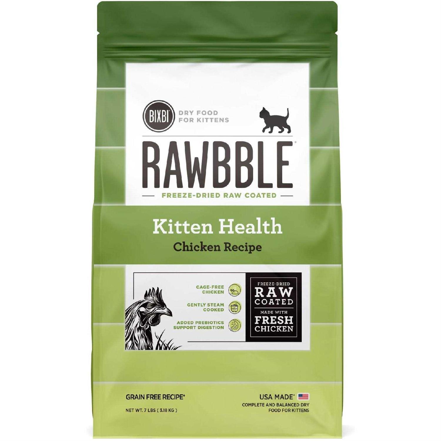 Bixbi Rawbble Chicken Recipe Dry Cat Food
