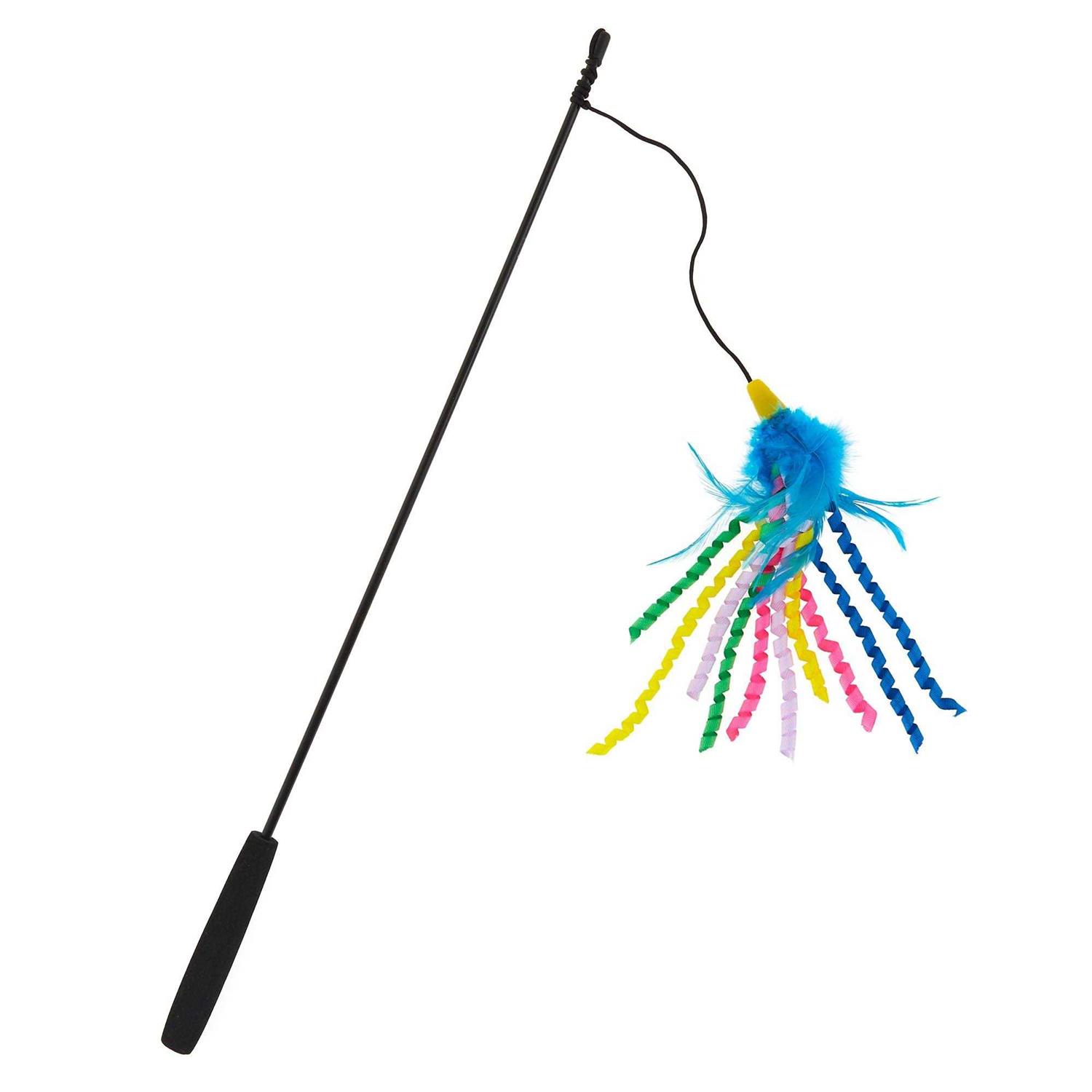 Whisker City Ribbon Teaser Cat Toy