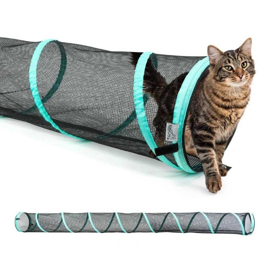 Kitty City Outdoor Catio Mega Kit for Cats, Replacement Parts, and 10' Tunnels