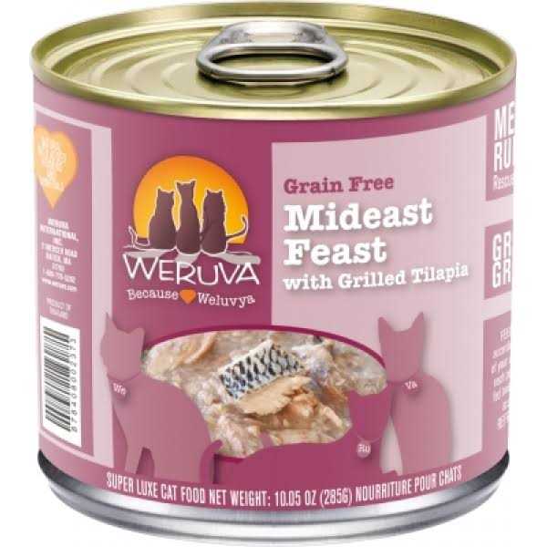 Weruva Grilled Tilapia Mideast Feast Cat Food