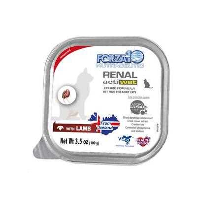 Forza10 Nutraceutic Actiwet Renal Support Wet Cat Food, 3.5-oz, case of 32