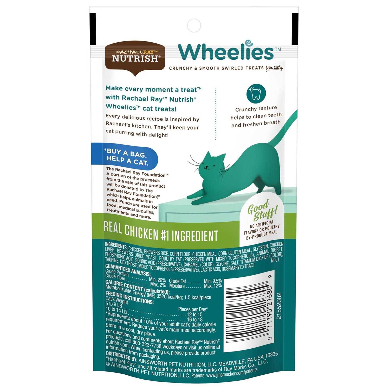 Alternative view of Rachael Ray Nutrish Wheelies Cat Treats