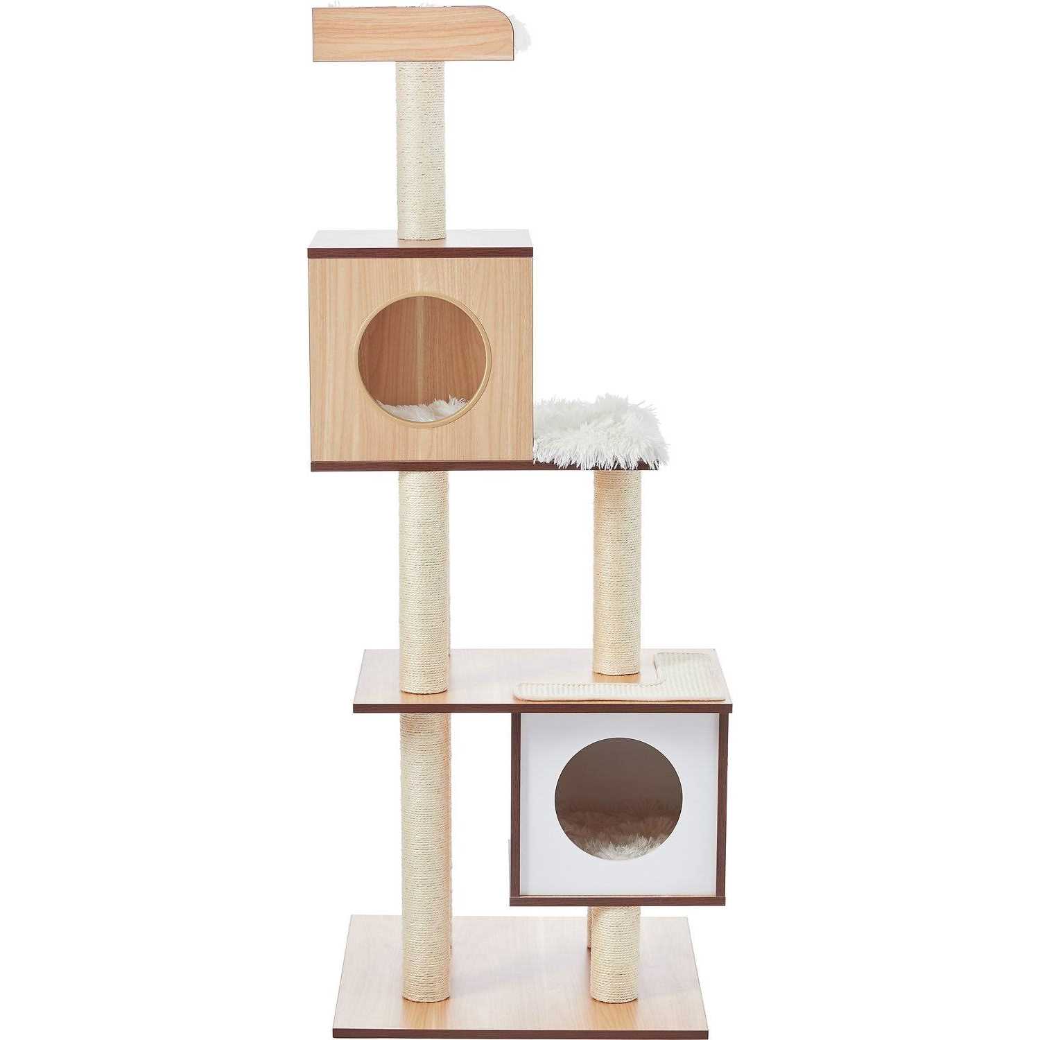 Alternative view of Frisco 62-in Modern Cat Tree Condo