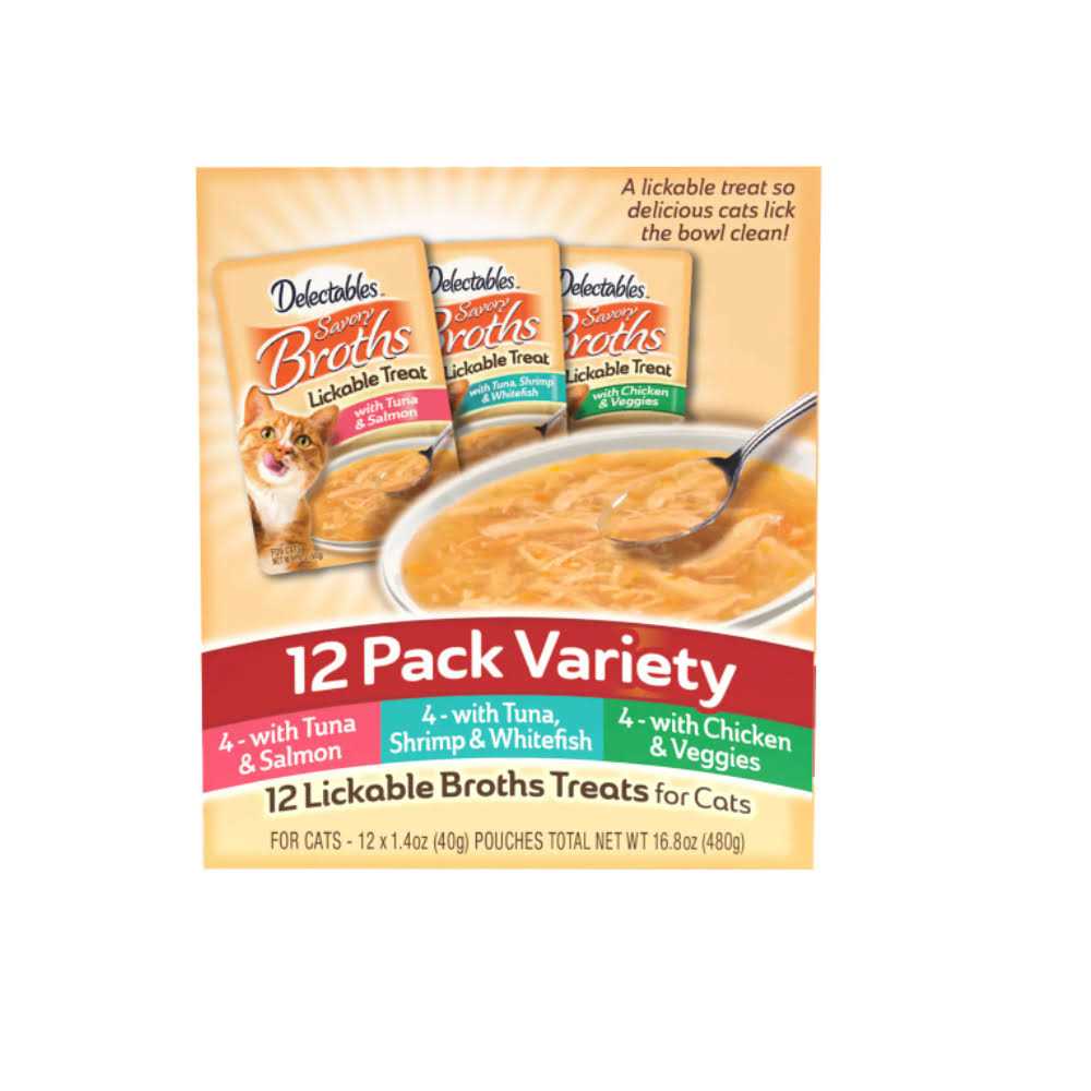 Alternative view of Hartz Delectables Savory Broths Cat Treats Variety Pack