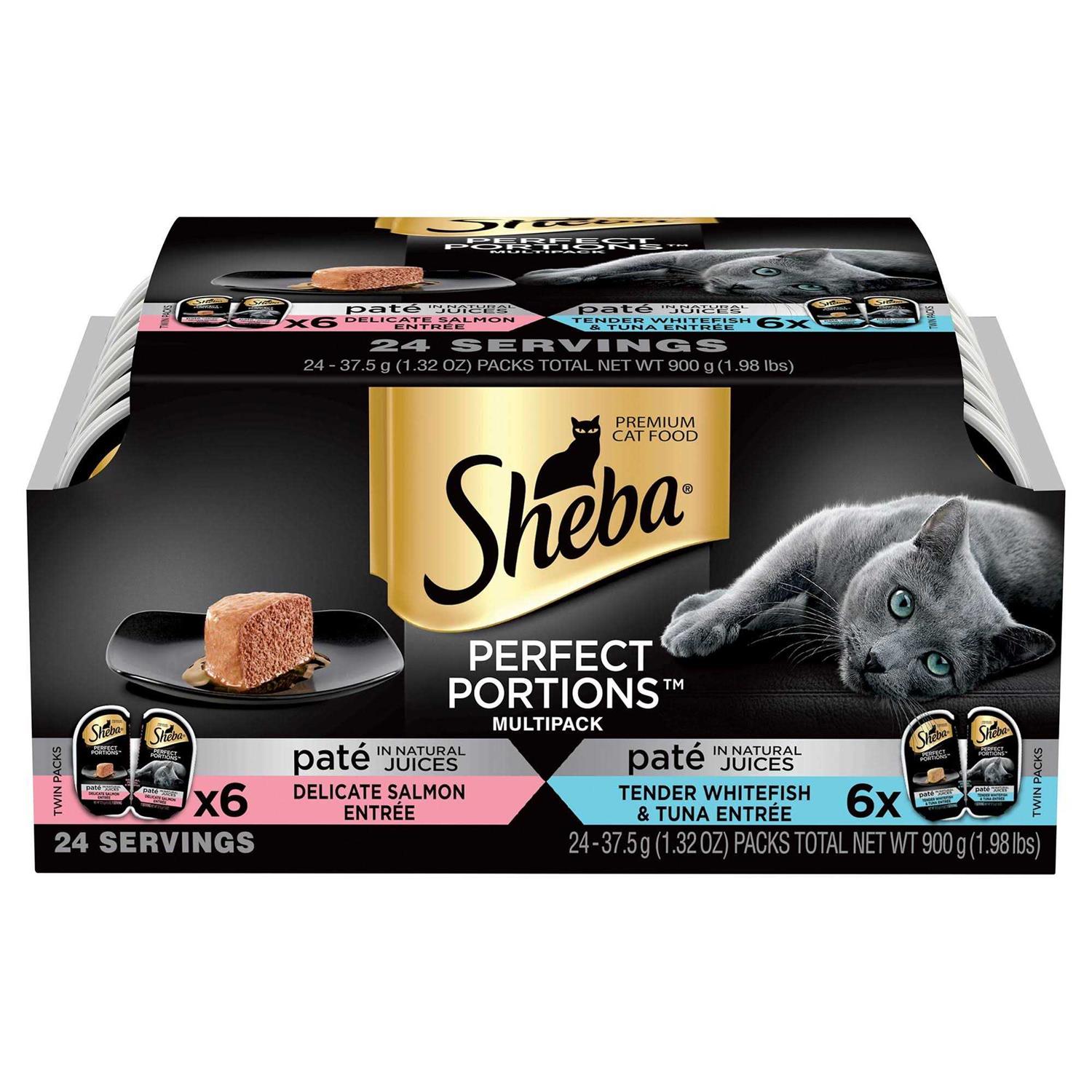 Alternative view of Sheba Perfect Portions Pate Wet Cat Food Variety Pack
