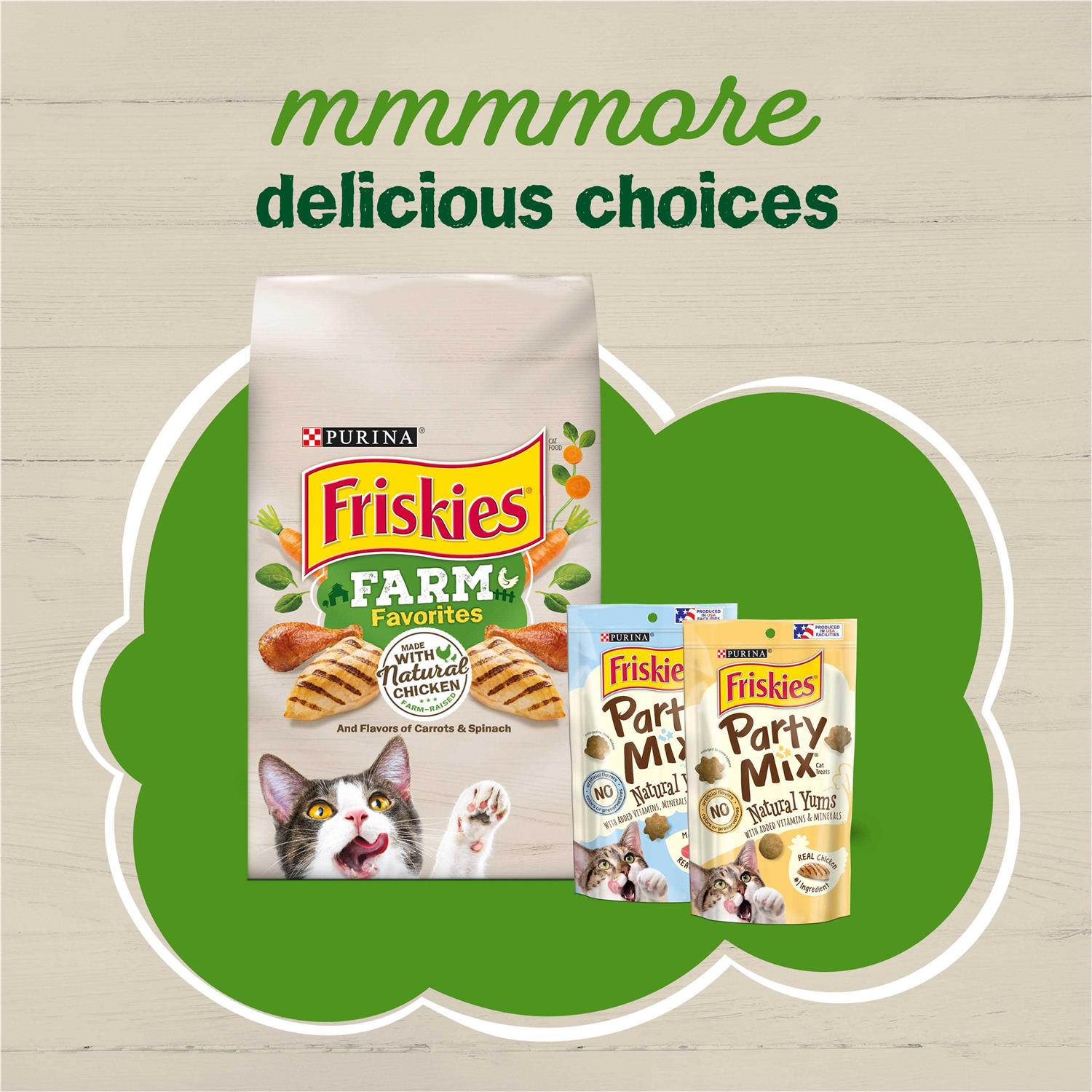 Alternative view of Purina Friskies Farm Favorites Pate Wet Cat Food Chicken