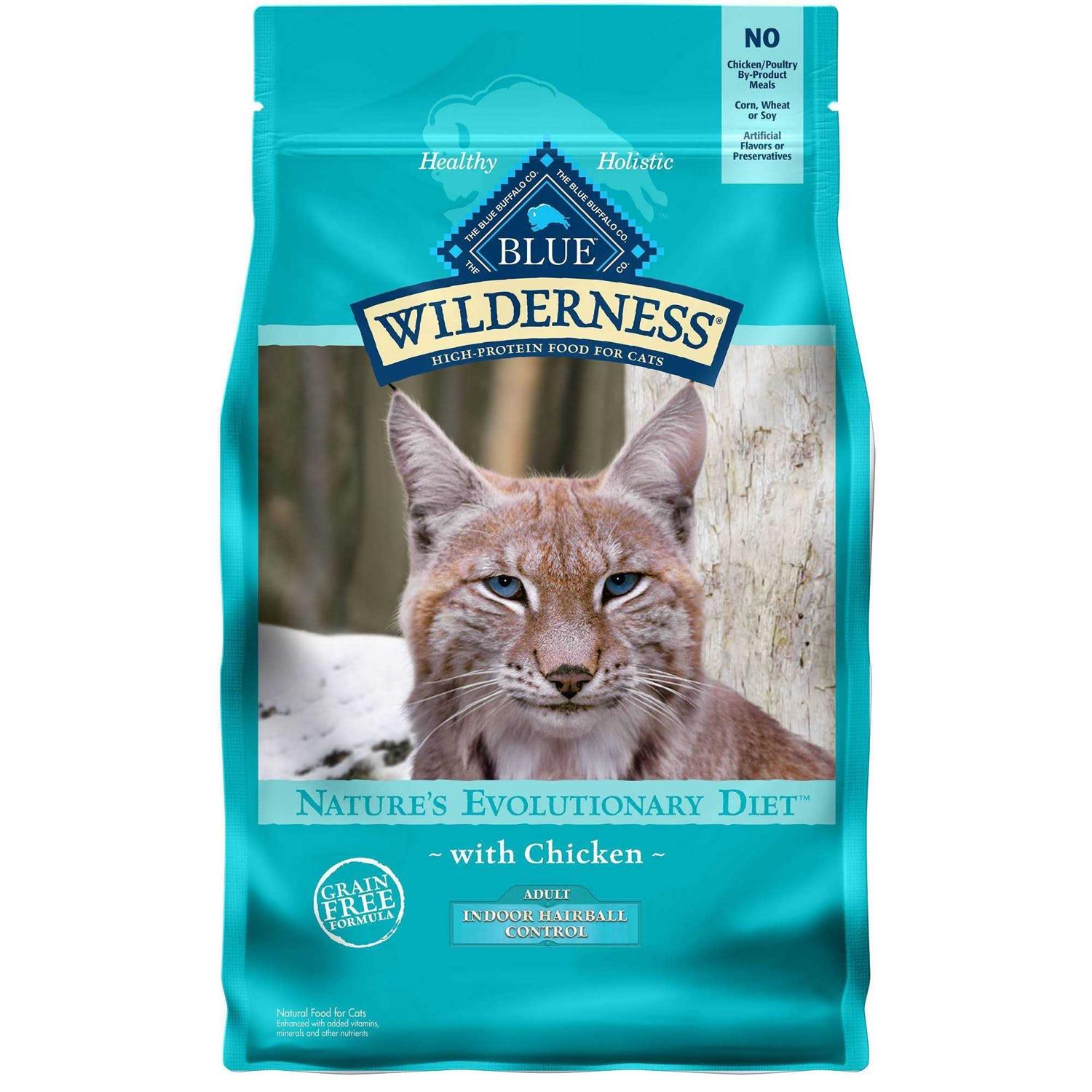 Blue Wilderness Indoor Hairball Control Cat Dry Food