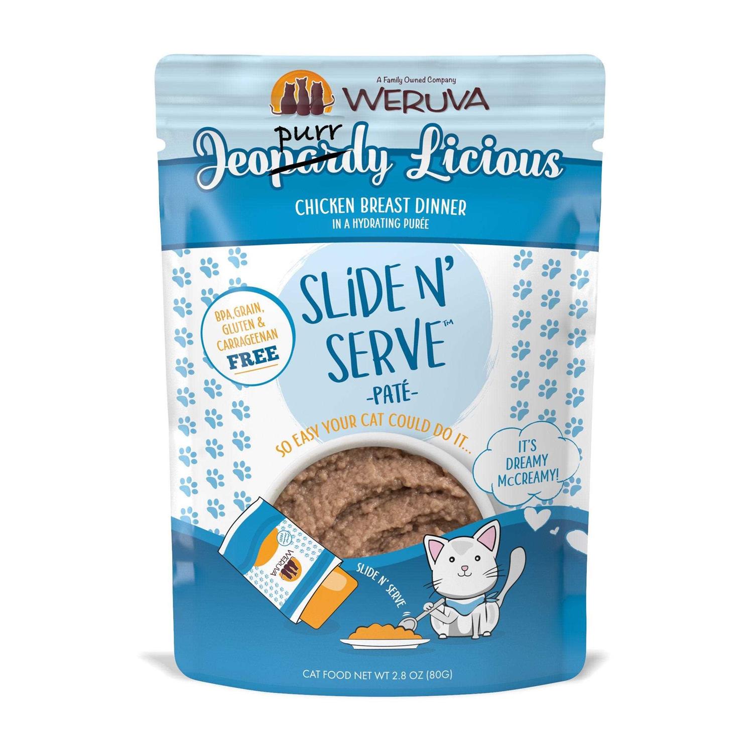 Weruva Slide N' Serve Jeopurrdy Chicken Wet Cat Food