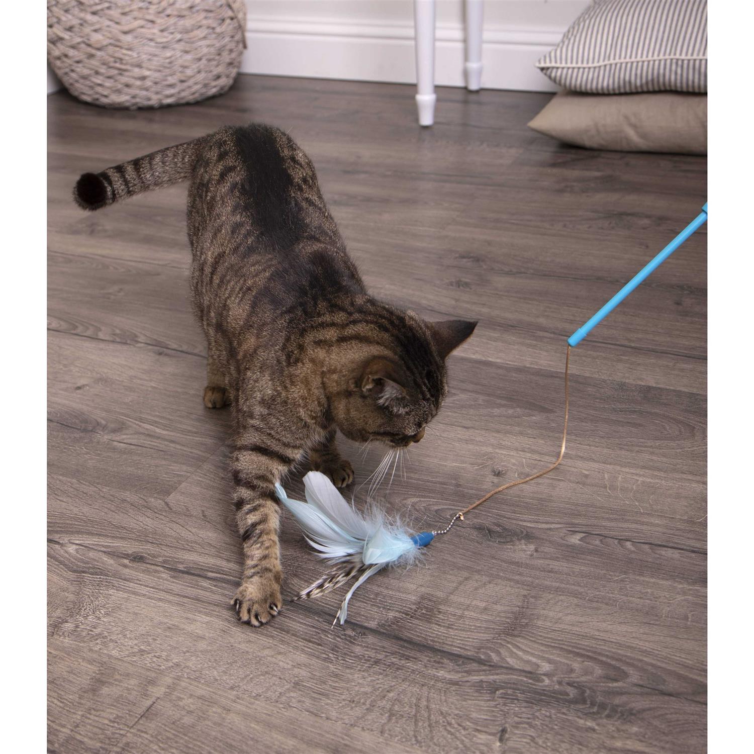 Alternative view of SmartyKat Frisky Flyer Wand Cat Toy