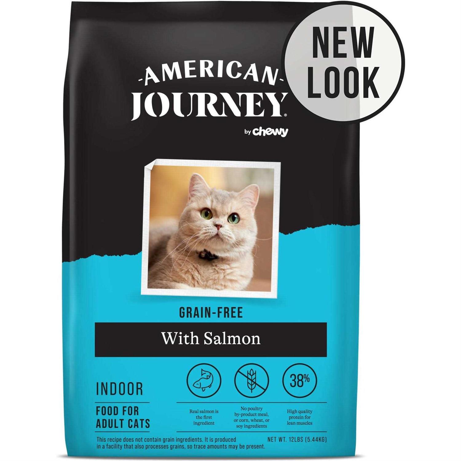 American Journey Recipe Salmon Grain-Free Dry Cat Food