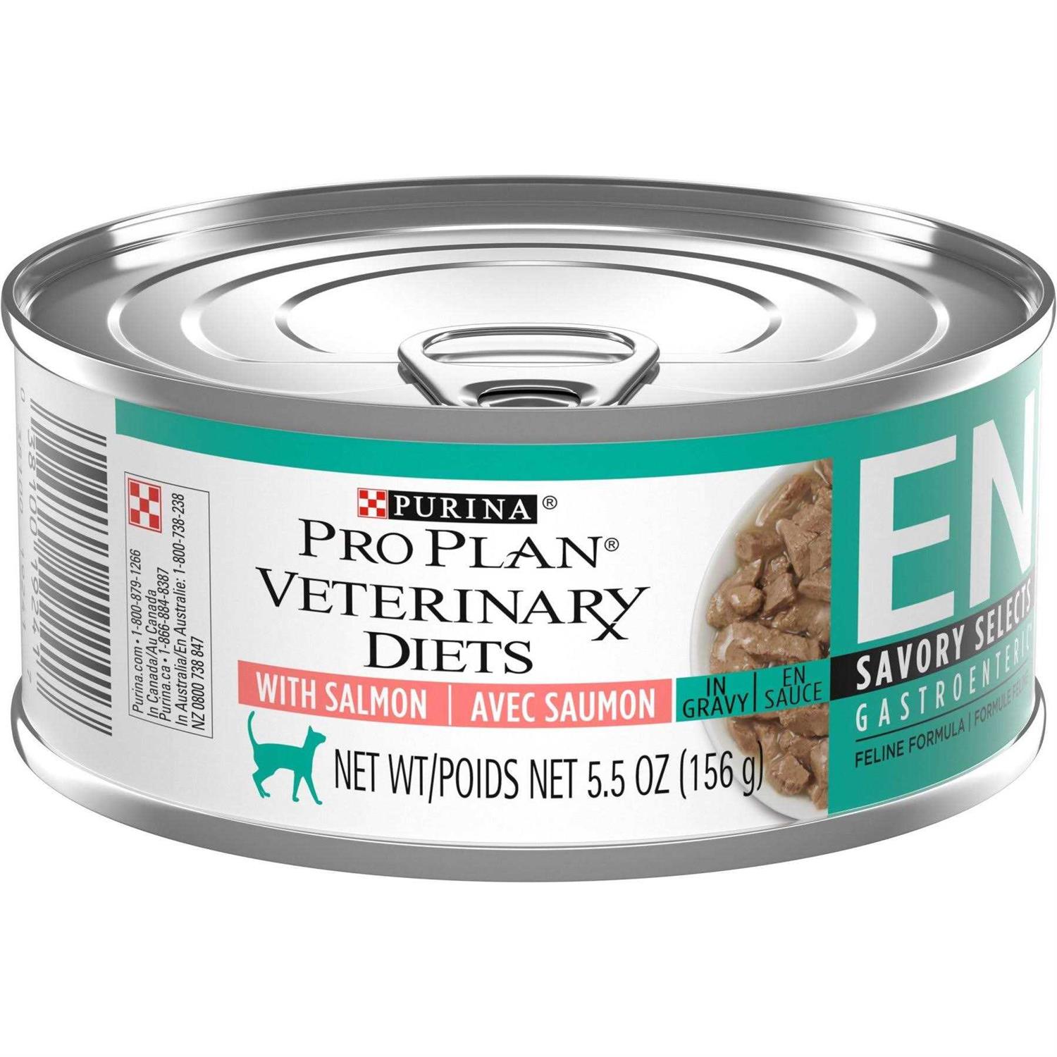 Purina Pro Plan Veterinary Diets EN Savory Selects Salmon Feline Formula